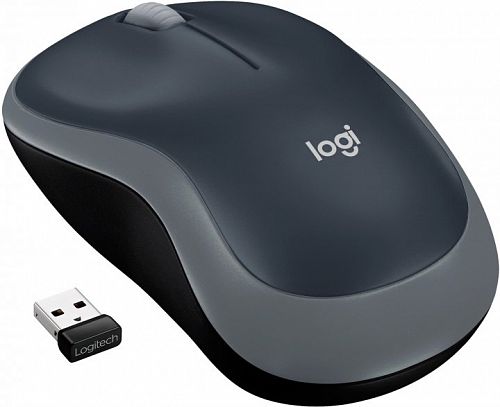 Купить Миша Logitech M185 Wireless Grey (910-002238/910-002235) в магазине vsesvit.shop