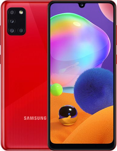 Купить Смартфон SAMSUNG Galaxy A31 4/64GB Dual SIM Red (SM-A315FZRUSEK) в магазине vsesvit.shop