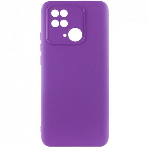 Купить Накладка Xiaomi Redmi 10C Lilac Silicone Case Camera в магазине vsesvit.shop