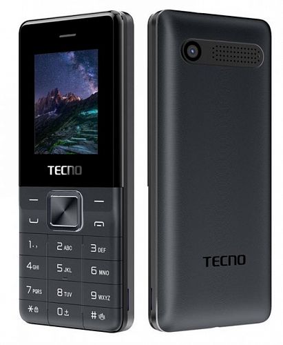 Купить Мобільний телефон TECNO T301 Dual SIM Black в магазине vsesvit.shop