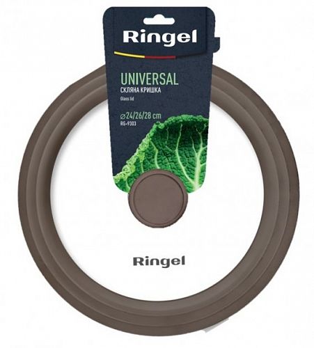 Купить Кришка RINGEL Universal  багаторозмірна 24/26/28см silicone в магазине vsesvit.shop