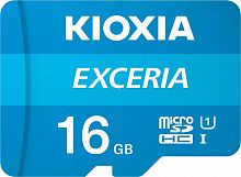 Карта пам'яті KIOXIA MicroSDHC 16GB UHS-I Class 10 Exceria R100MB/s (LMEX1L016GG2) + SD-адаптер каталог товаров