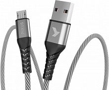 Кабель Pixus Flex Micro USB Grey каталог товаров