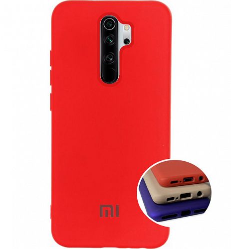 Купить Накладка Silicone Case Full for Xiaomi Redmi Note 8 Pro Red в магазине vsesvit.shop