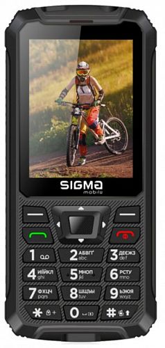 Купить Мобільний телефон SIGMA X-treme PR68 Dual Sim Black в магазине vsesvit.shop