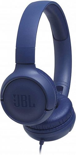 Купить Навушники JBL T500 Blue (JBLT500BLU) в магазине vsesvit.shop