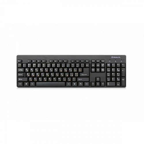 Купить Клавіатура дротова Real-El Standard 502 USB (EL123100023) в магазине vsesvit.shop