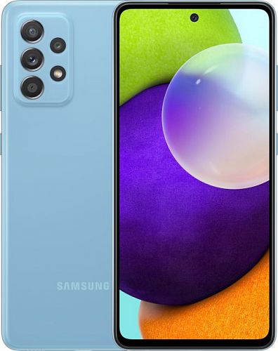 Купить Смартфон SAMSUNG Galaxy A52 4/128GB Dual SIM Blue (SM-A525FZBDSEK) в магазине vsesvit.shop