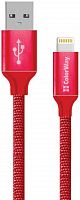 Кабель ColorWay USB - Apple Lightning 2.1А 1 м Red (CW-CBUL004-RD) каталог товаров