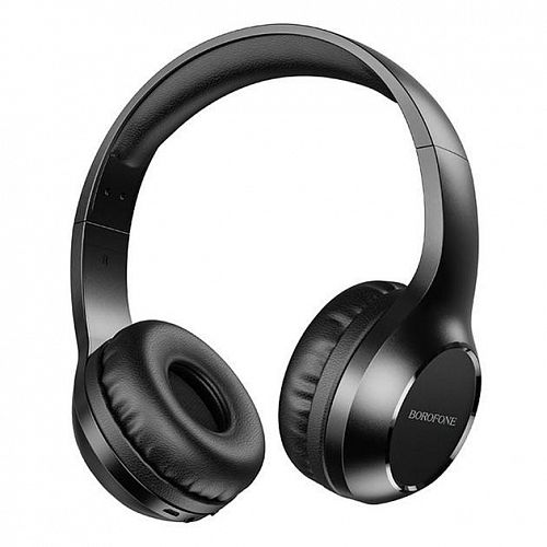 Купить Навушники BOROFONE BO12 Power BT headset wireless with mic black в магазине vsesvit.shop