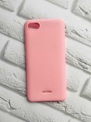 Купить Накладка Silicone Case Full for Xiaomi Redmi 6/6а Light pink в магазине vsesvit.shop