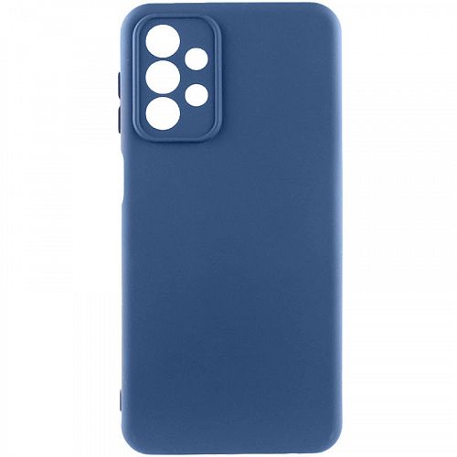 Купить Накладка Samsung A23 4G (A235) Navy Blue Silicone Case Full в магазине vsesvit.shop